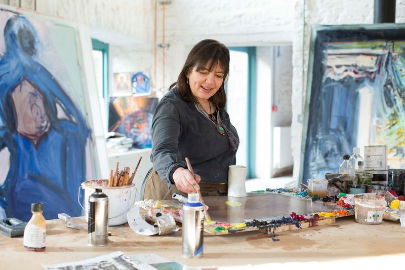 Thumbnail image for event called Open Studio and Talk: Catherine Goodman