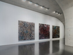 Installation view, ‘Mark Bradford. Los Angeles’, Long Museum West Bund, Shanghai China