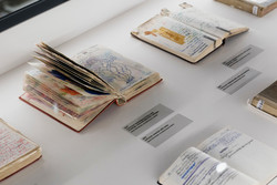 Installation view, ‘Dieter Roth – Le pagine’, FLAT, Turin, Italy
