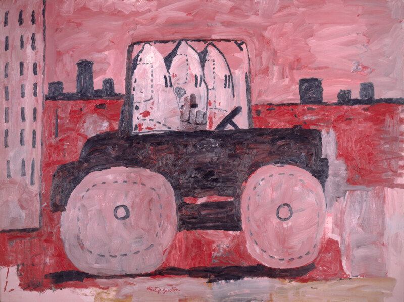 Thumbnail image for press titled Chris Ofili on Philip Guston’s City Limits, 1969