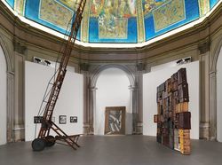 Installation view, Fabio Mauri, 'All the World's Futures', Central Pavilion, 56th Venice Biennale, Venice, Italy