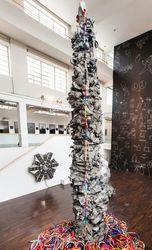 Installation view, ‘Phyllida Barlow. BRINK’, Ludwig Forum für Internationale Kunst, Aachen, Germany, 2012