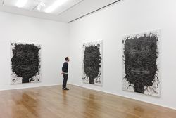Installation view, ‘Rashid Johnson. Smile’, Hauser & Wirth, London, United Kingdom