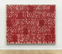 Anxious Red Painting August 6th