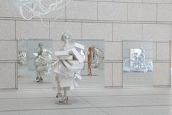 Installation view, ‘Tokyo Art Meeting. Transformation’, Museum of Contemporary Art, Tokyo, Japan