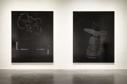 Installation view, ‘Ellen Gallagher: Don't Axe Me’, New Museum, New York NY