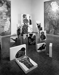 Installation view, ‘The Whitney Biennial’,  The Whitney Museum, New York NY, 1993