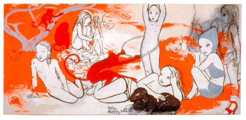 Thumbnail image for news titled Rita Ackermann and the Traumas of War