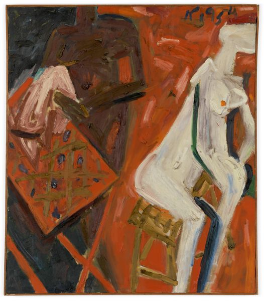 KAPRO36294 White and Brown Figures