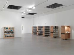 Installation view, 'Dieter Roth: Diaries and Other Works', Camden Arts Centre, London, UK