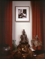 Installation view, ‘Ellen Gallagher. Ichthyosaurus’, The Freud Museum, London, United Kingdom