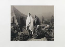 Pilgrims, early morning at the Kumbh Mela, Allahbad, India
