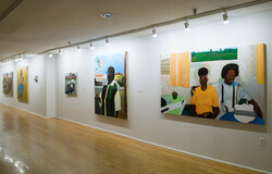 Installation view ‘Henry Taylor. Sis and Bra,’ The Studio Museum in Harlem, New York NY, 2007