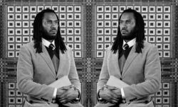 Self Portrait as the Professor of Astronomy, Miscegenation and Critical Theory at the New Negro Escapist Social and Athletic Club Center for Graduate Studies