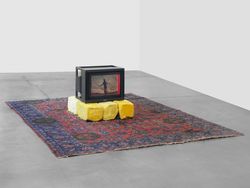 Samuel in Space (with shea butter and Persian rug)