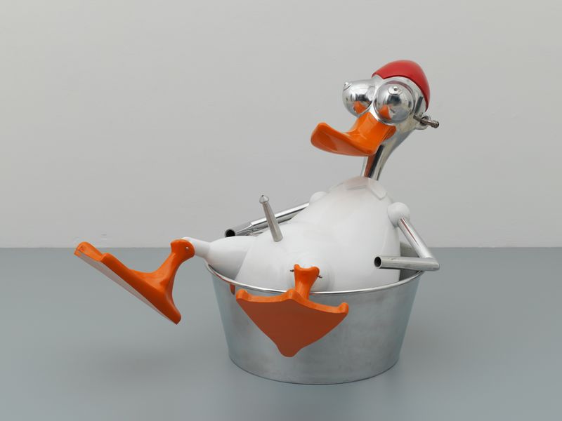 JACKS37096, JACKS37097, JACKS37098, JACKS37099, JACKS37100 Duck In A Bucket (Red), Duck In A Bucket (Yellow), Duck In A Bucket (Blue), Duck In A Bucket (Black), Duck In A Bucket (White)