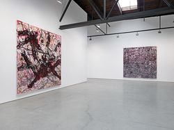 Installation view, ‘Mark Bradford. Be Strong Boquan’, Hauser & Wirth 18th Street, New York NY