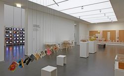Installation view, ‘Balle Balle Knalle. Dieter Roth und Sprache’, Kunstmuseum Stuttgart, Stuttgart, Germany