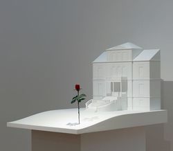 Installation view, ‘Isa Genzken. Modelle für Außenprojekte (Model for Outdoor Projects)’, Bundeskunsthalle, Bonn, Germany