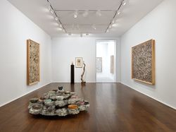 Installation view, ‘Mike Kelley. Memory Ware’, Hauser & Wirth, New York NY, 2016