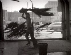 Whipping a Window and a Wall with Paint