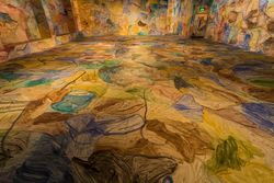 Installation view, ‘Zhang Enli: Space Painting’, ICA, London, United Kingdom