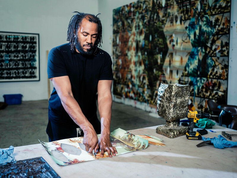 Thumbnail image for news titled Artist Choice Online Viewing Room: Rashid Johnson