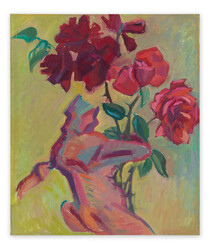 Große Rosen / Rosiges Leben / Großes Rosenbild / Big Roses / Rosy Life / Big Rose Painting