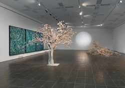Installation view, ‘Bharti Kher. Virus’, BALTIC Centre for Contemporary Art, Gateshead, United Kingdom