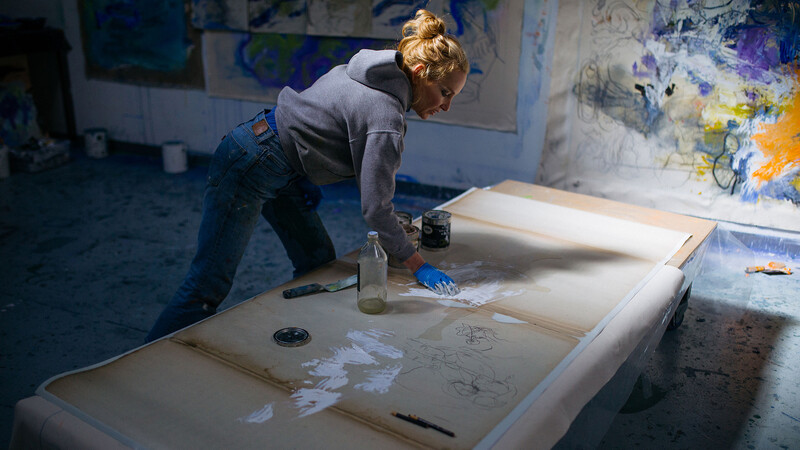 Thumbnail Image for Ursula Article titled Rita Ackermann: New Paintings