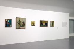 Installation view, ‘Maria Lassnig’, Tate Liverpool, United Kingdom