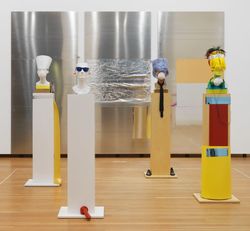 Installation view, ‘Isa Genzken: Mach Dich hübsch!’, Martin-Gropius-Bau, Berlin, Germany