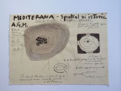 Documentație despre Marea Mediterană (Documentation on the Mediterranean Sea) (detail)