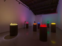 Installation view, ‘Mike Kelley’, Hauser & Wirth, New York NY