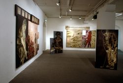 Installation view, ‘Ida Applebroog’, Irish Museum of Modern Art, Dublin, Ireland, 1993