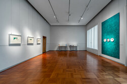 Installation view, ‘The Contemporary at Poldi Pezzoli: Anj Smith. The Mountain of the Muse’,  Museo Poldi Pezzoli, Milan, Italy