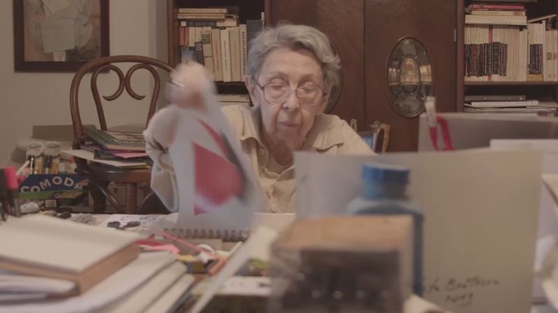 Thumbnail image for news titled Geta Brătescu: Art is a Serious Game