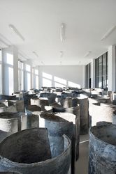 Installation view, ‘Phyllida Barlow ‘Cast’’, Kunstverein Nürnberg, Nuremberg, Germany, 2011