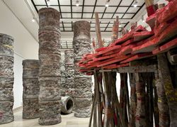 Installation view, ‘Sculptural Acts’, Haus der Kunst, Munich, Germany, 2011