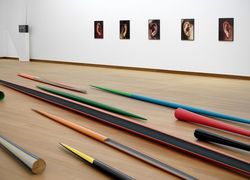 Installation view, ‘Isa Genzken: Mach Dich Hübsch!’ Stedelijk Museum Amsterdam, Netherlands
