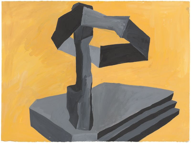 BARLO85242 untitled: working drawings: QUARRY; column/crates 2; 2017