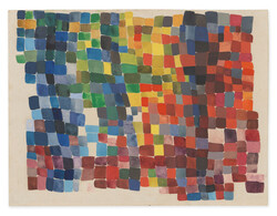 Composition en taches quadrangulaires (Quadrangular spot composition)