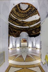 Installation view, 'Mark Bradford. Tomorrow Is Another Day', US Pavilion, Venice Biennale, Italy
