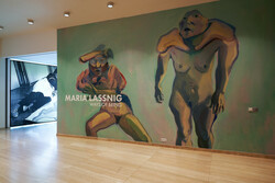 Installation view, ‘Maria Lassnig. Ways of Being’, Albertina, Vienna, Austria ©️ Maria Lassnig Foundation. Photo: Fotostudio Albertina