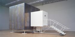 Installation view, ‘Rodney Graham – Cinema Music Video,’ Kunsthalle Wien, Vienna, Austria, 1999