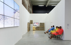 Installation view, ‘Mika Rottenberg’, Palais de Tokyo, Paris, France