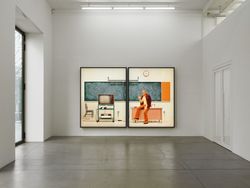 Installation view, ‘Rodney Graham. Media Studies,’ Hauser & Wirth Zurich, Switzerland
