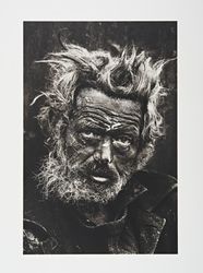 Homeless man, east London