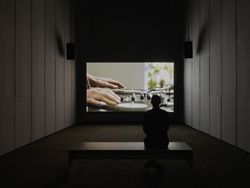 Installation view, ‘Anri Sala: Answer Me’, New Museum, New York NY