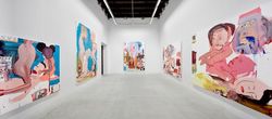 Installation view, 'WS & CSSC, Drawings and Paintings', Barcelona, Spain